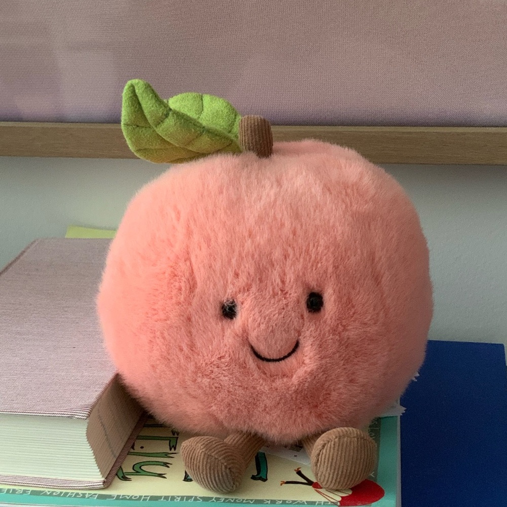 Jellycat Amuseables Peach JELLYCAT PEACH - Picture 4 of 4